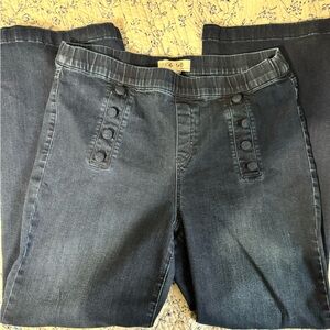 Charlie B size 14 Jeans with Button Detailing